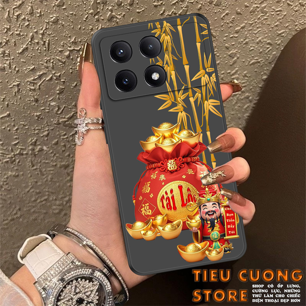 Ốp lưng dành cho Xiaomi REDMI K70 5G, K70 ULTRA, K70E, K70 PRO in hình TÀI LỘC, THẦN TÀI, MAY MẮN