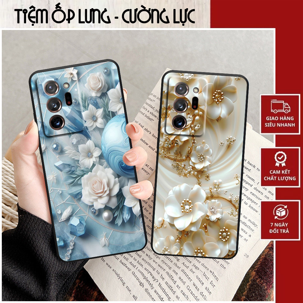 Ốp lưng Samsung Note 20 / Note 20 Ultra / Note 20 Ultra 5G in hình hoa nhiều màu sắc
