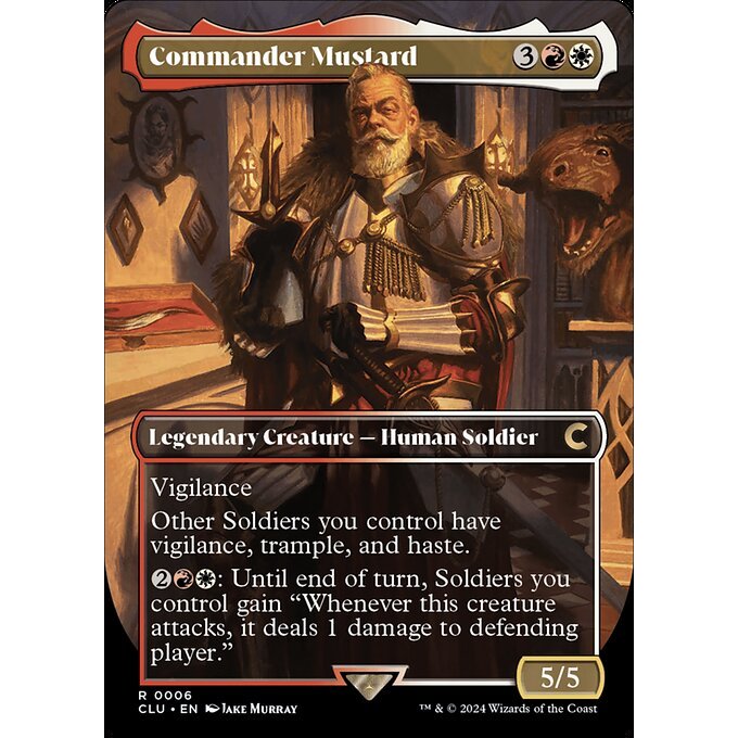 Magic: The Gathering - Ravnica: Clue Edition - Commander Mustard (6)