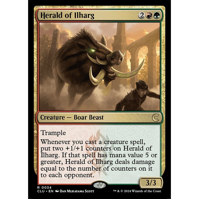 Magic: The Gathering - Ravnica: Clue Edition - Herald of Ilharg (34)