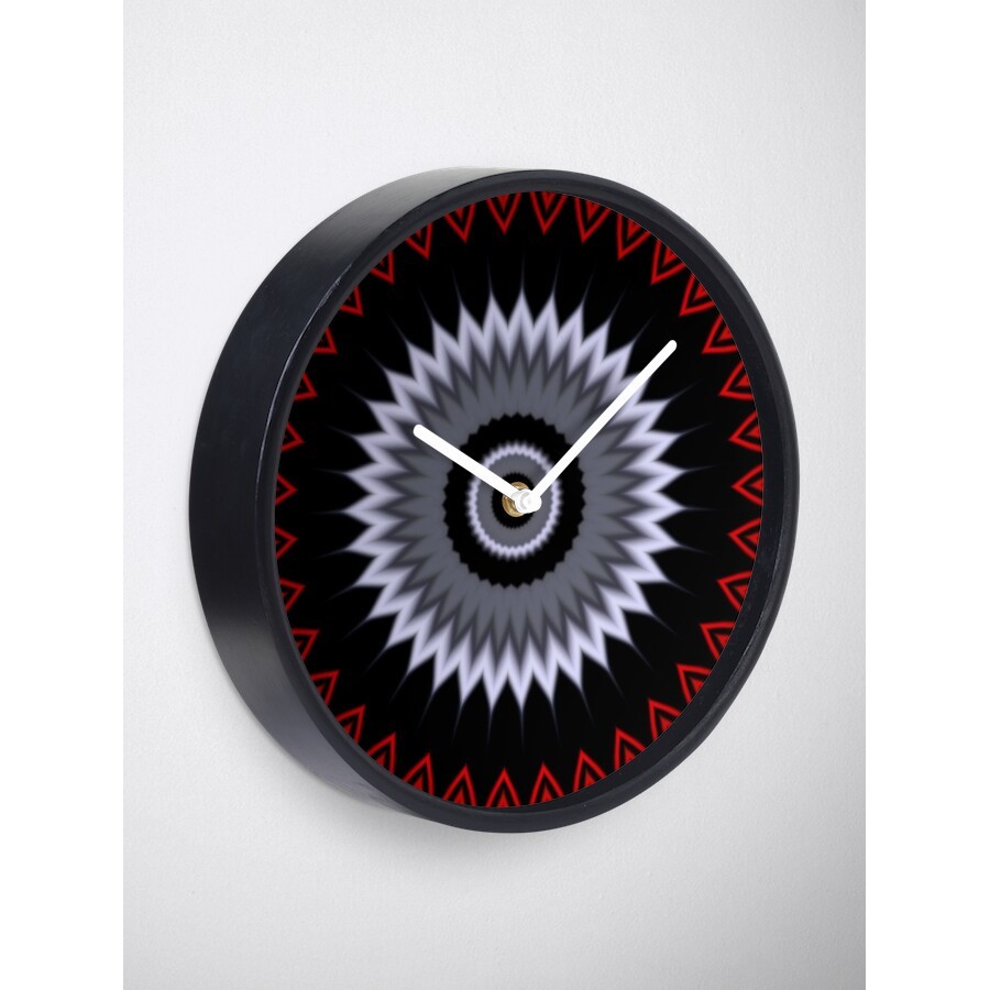 Đồng Hồ Decor - New York GMT Time Zone World Wall Clock-Phantom Black Clock