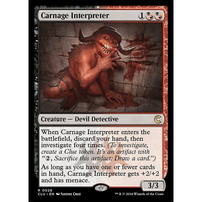 Magic: The Gathering - Ravnica: Clue Edition - Carnage Interpreter (26)