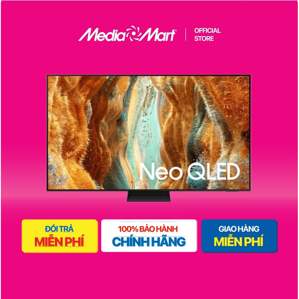 [ Mediamart Mall ] NEO QLED Mini LED Tivi 4K Samsung 65 inch 65QN70F Smart AI TV