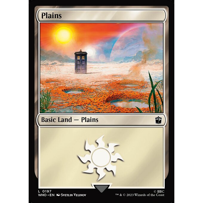 Magic: The Gathering - Doctor Who - Plains (197)