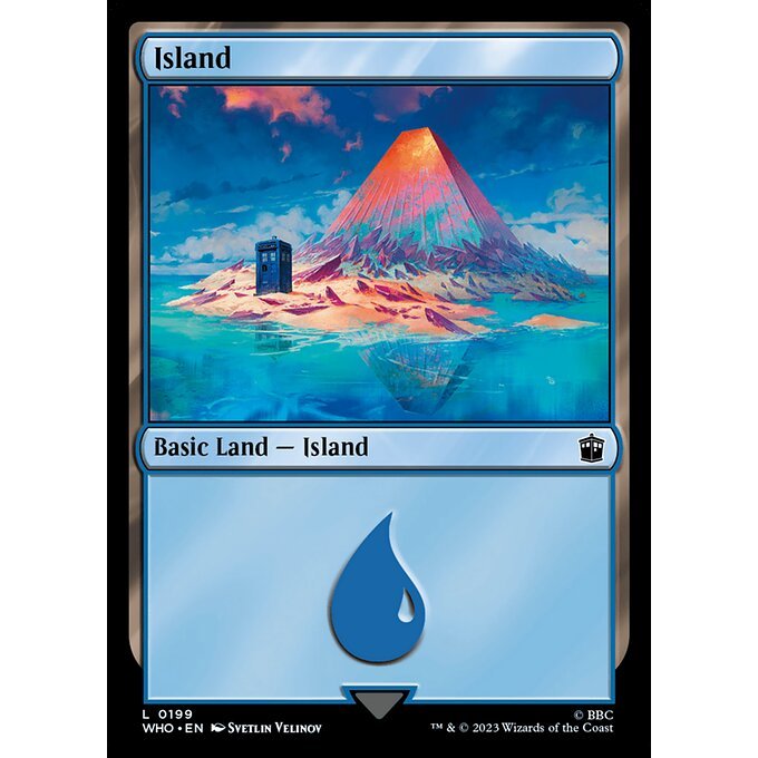 Magic: The Gathering - Doctor Who - Island (199)