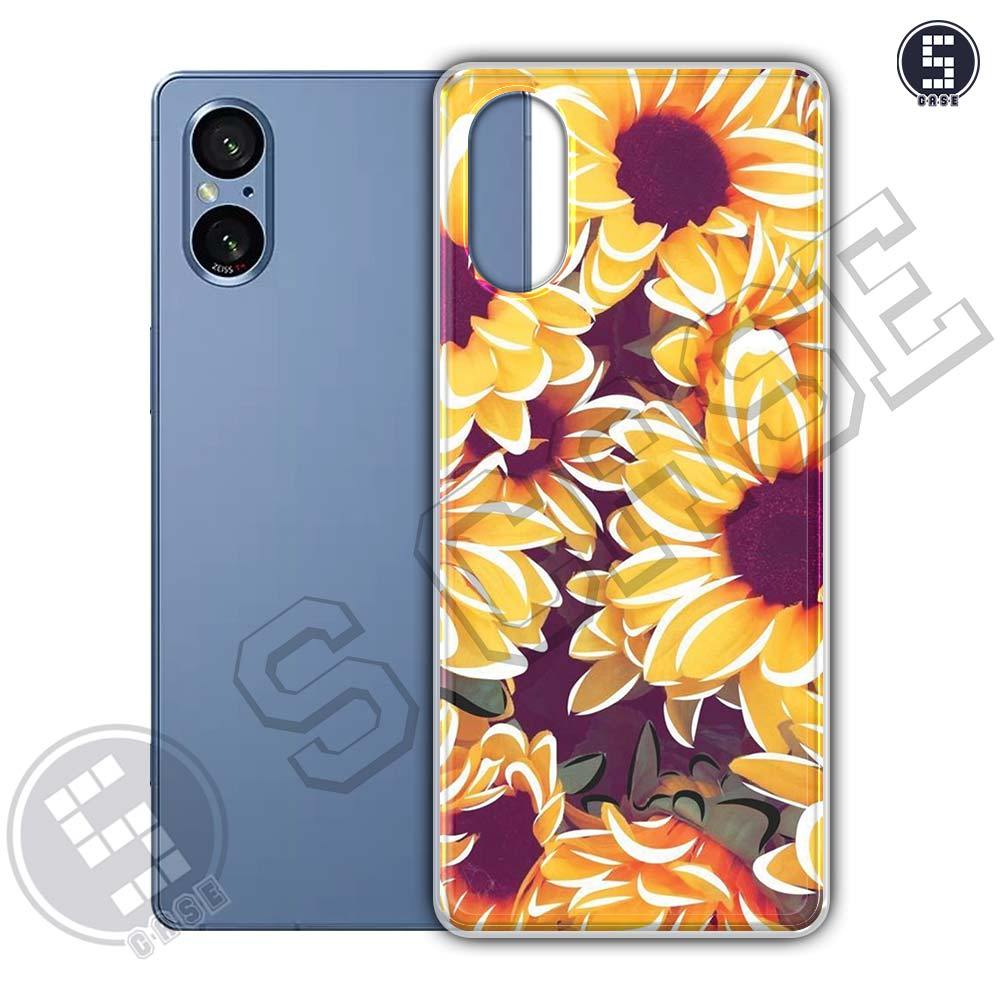 Ốp Lưng Cho Sony Xperia 5 V, Xperia 5 Mark 5 Nhiều Mẫu SLC09 Flower Art