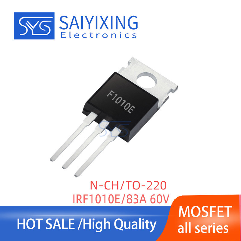 5 Chiếc Chính Hãng Mới MOSFET F1010E TO-220 N Kênh 60V 83A Quản Lý Hiệu Ứng Trường IRF1010EPBF