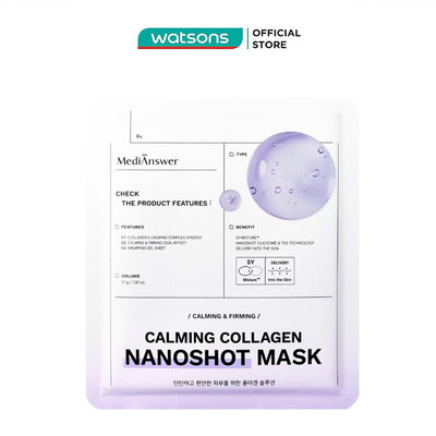 Mặt Nạ Thạch Medianswer Calming Collagen Nanoshot Mask 37g
