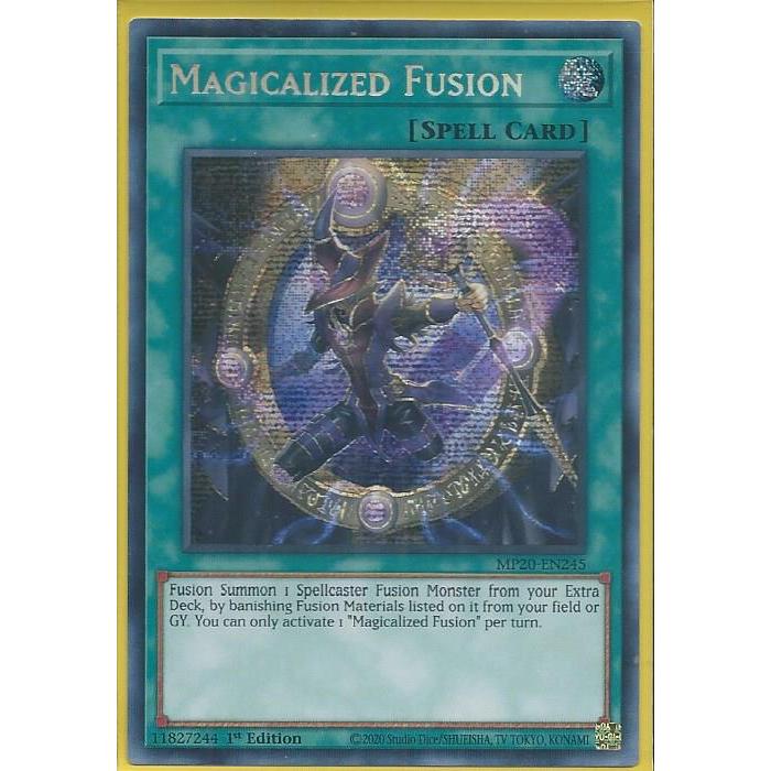 Thẻ bài Yugioh - MP20-EN245 - Magicalized Fusion