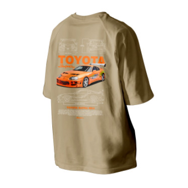 Áo thun Toyota Supra Mk4 Microfiber