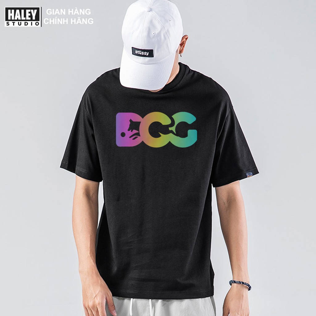 Áo Thun Unisex Form Rộng Nam Nữ Phản Quang DOG phong cách Hàn Quốc TN161 Neogen [1]