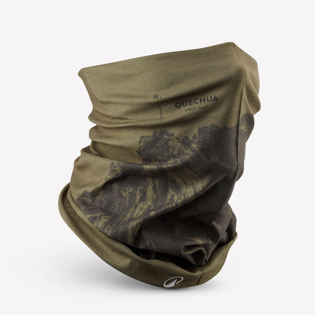 Khăn ống dã ngoại DECATHLON Hike 100 kaki mã 8965278