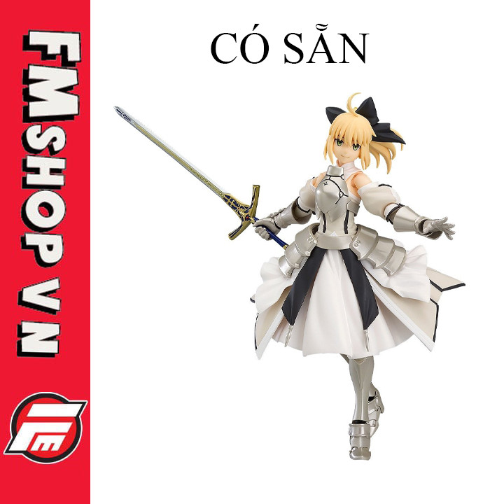 (Ố Váy Sau, Kèm Bonus) Mô Hình Nhân Vật Figma 350 Saber Altaria Pendragon [Lily]