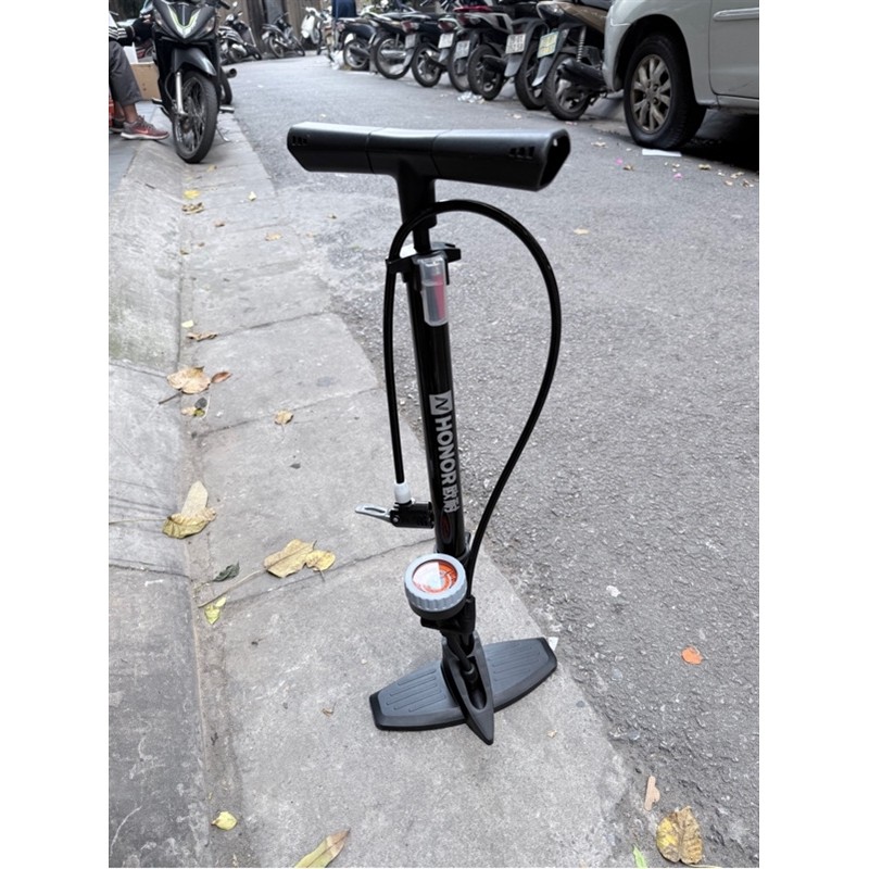 Bơm cây  xe đạp xe máy Honnor HON-6532E 160psi