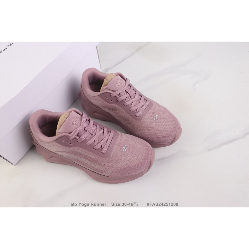 Giày chạy bộ cổ thấp Yoga Runner, da bò, size 36-46