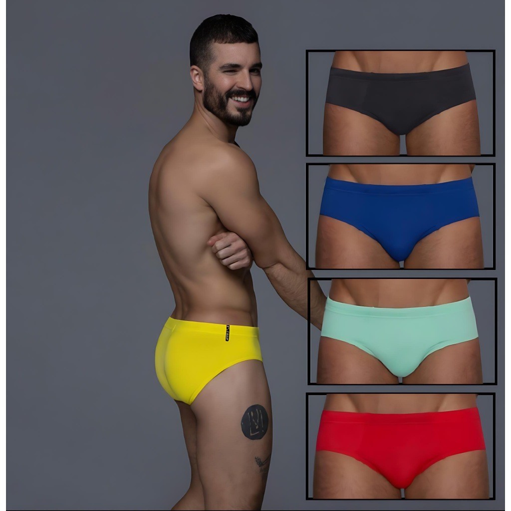 C-IN2 Bể Bơi Tóm Tắt Thể Thao Quần Đùi CIN2 Màu Kẹo Bơi Đua Đồ Bơi C2680