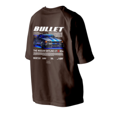 Áo thun Nissan Skyline Gt-r R34 Microfiber