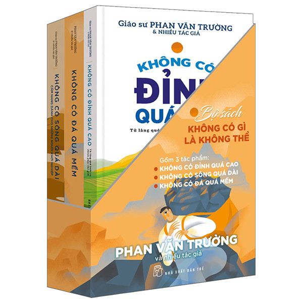 Sách - (Combo 3 cuốn) Không có gì là không thể (Phan Văn Trường và nhiều tác giả)