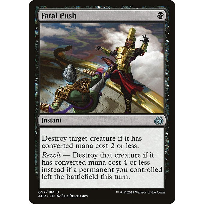 Magic: The Gathering - Aether Revolt - Fatal Push (57)