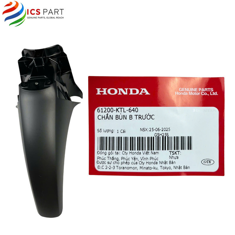61200KTL640 |  Dè B, Chắn Bùn B, Vè Trước  Trước    Wave Alpha Rs 100     Honda