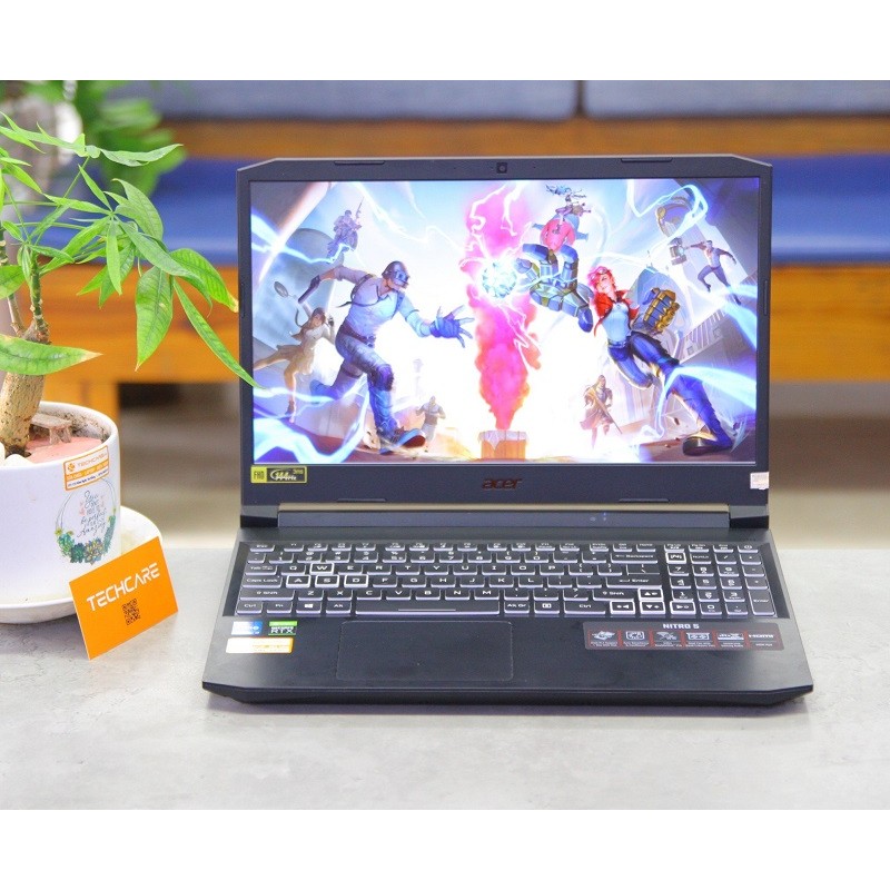 Acer Nitro 5 2021 An515-57 Core i5-10300H, 16 GB, SSD 512GB, GTX 1650 4GB, 15.6 inch Full HD, Like N