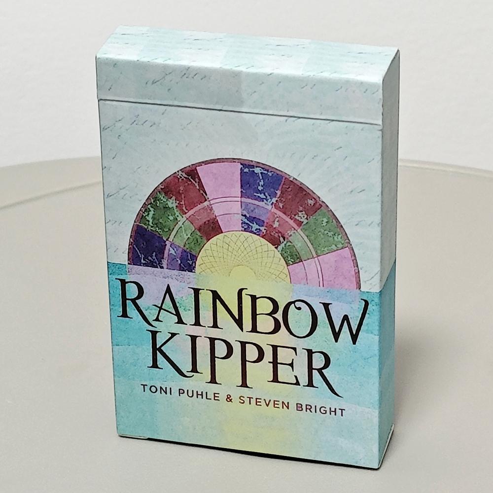 Rainbow Kipper Deck Truyền thống và nghệ thuật đương đại Hợp nhất 38 chiếc Thẻ Kipper 9 * 6cm
