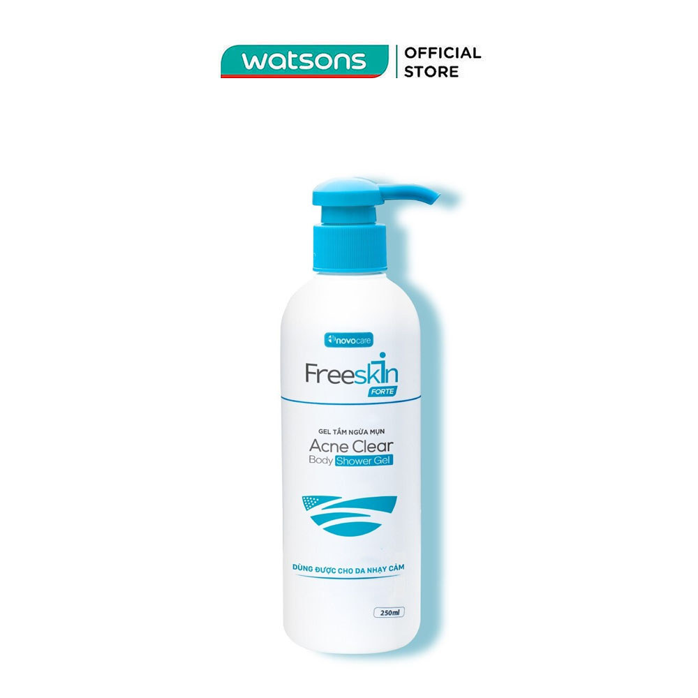 Gel Tắm Ngừa Mụn Freeskin Forte Acne Clear Body Shower Gel 250g