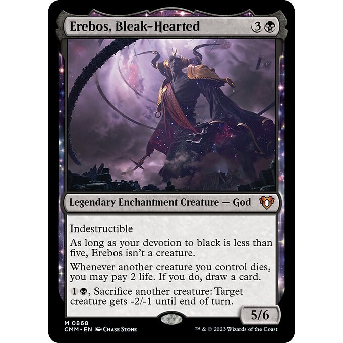 Magic: The Gathering - Commander Masters - Erebos, Bleak-Hearted (868)