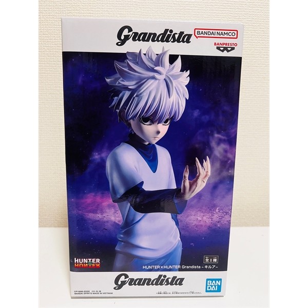 FIGURE HUNTER×HUNTER - Mô hình chính hãng Killua - GRANDISTA - BANDAI BANPRESTO