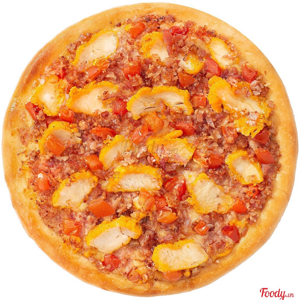 TRÙM DEAL - HUẾ - DOMINO'S PIZZA - PIZZA GÀ PHÔ MAI THỊT HEO XÔNG KHÓI/ CHEESY CHICKEN BACON (SIZE S