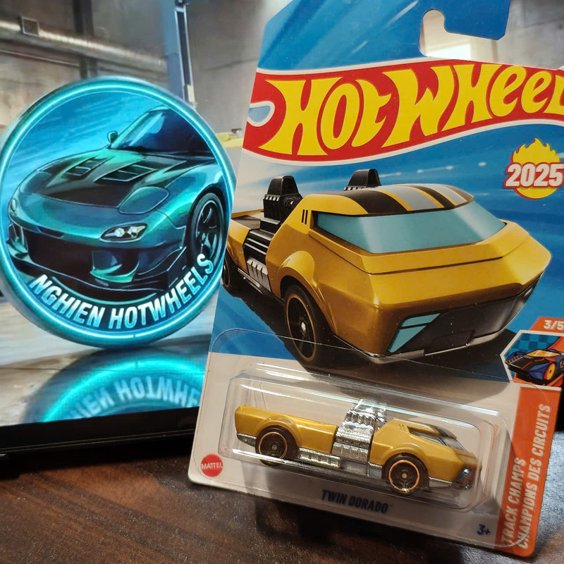 [NGHIENHW] Hotwheels Twin Dorado - Xe mô hình 1:64 chính hãng - 2025'