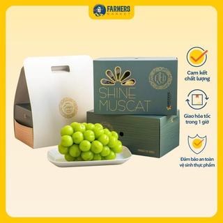 Nho mẫu đơn Premium Hàn Quốc | Hộp 850 - 900 g