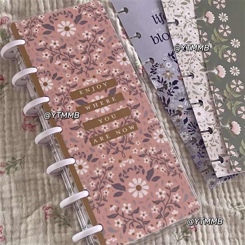 Sổ tay planer hoa tiết hoa