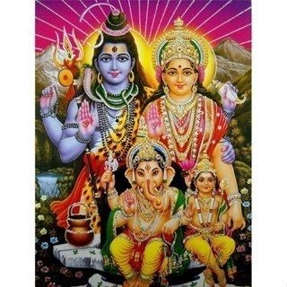 Tranh Lndia Ganesha Phật Poster Động Vật Áp Phích Và In Hình Để Trang Trí Nhà Cửa Nghệ Thuật Treo Tư