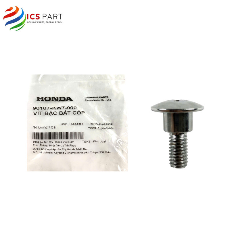 90107KW7900 |    Vít Bậc Bắt Cốp    Honda