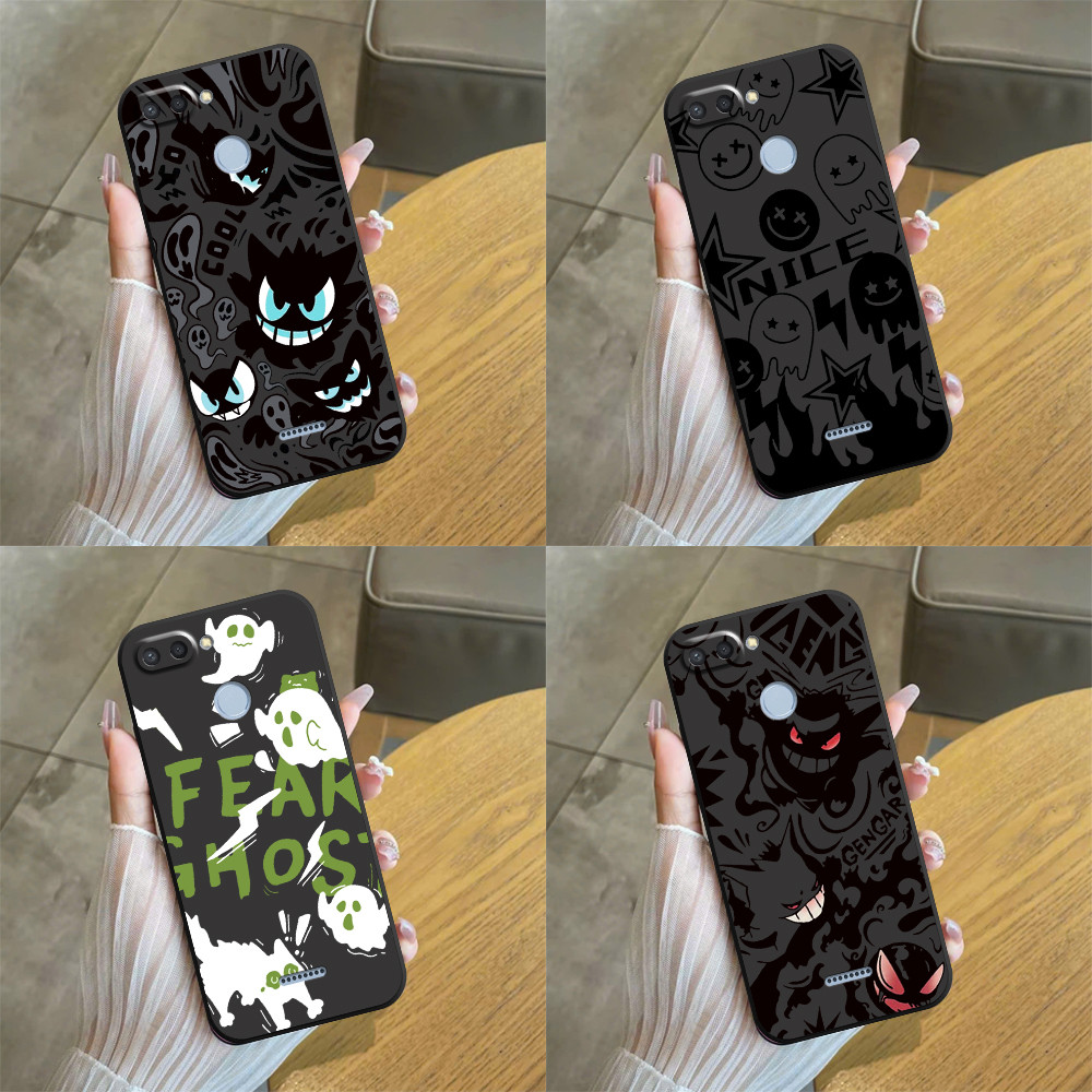 Ốp lưng Xiaomi Redmi 6 in hình gengar pokemon
