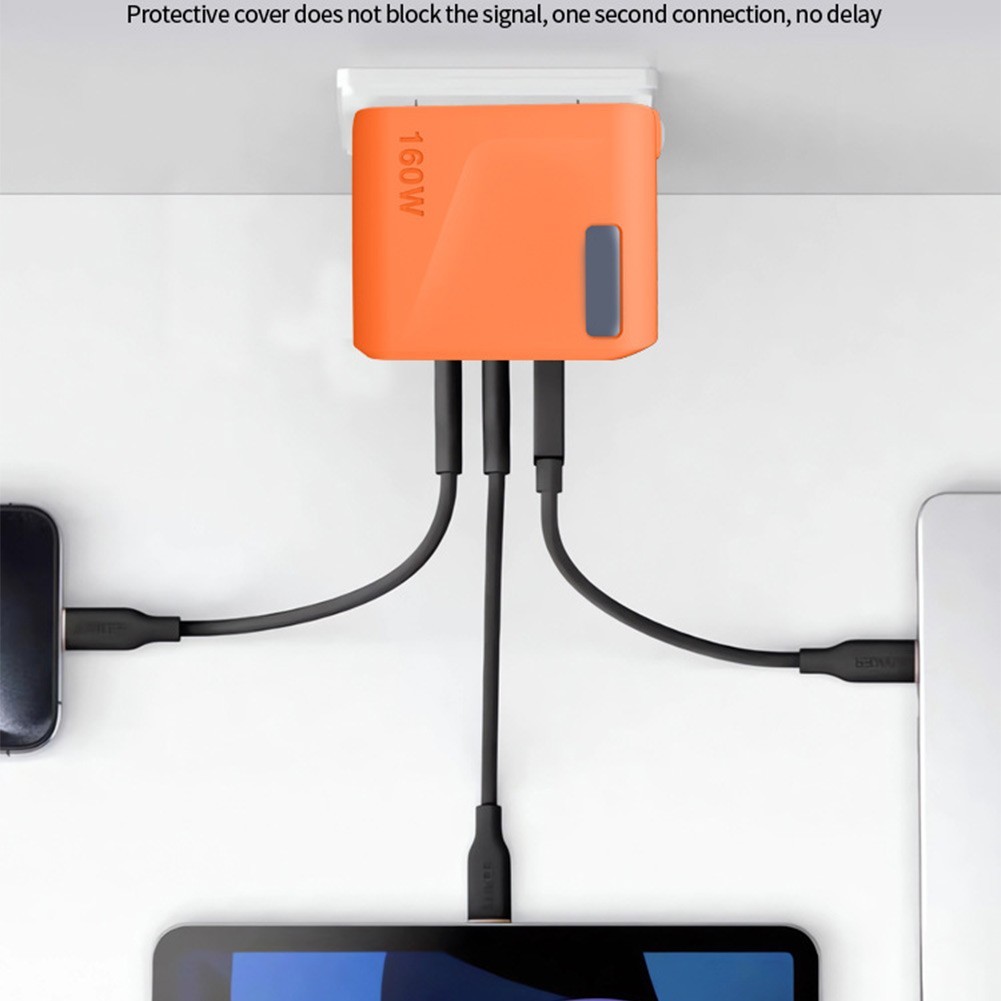 【 RBAN HOT 】 Ốp Silicon Chống Sốc Cho Anker Prime-Charge (Màn Hình Thông Minh 3 Cổng 160W)