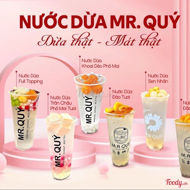 TRÙM DEAL - ĐÀ NẴNG - TIỆM NƯỚC DỪA MR. QUÝ - NƯỚC DỪA KHOAI DẺO