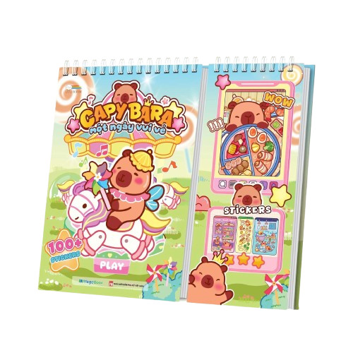 Sách - Capybara - Một Ngày Vui Vẻ - Megabook