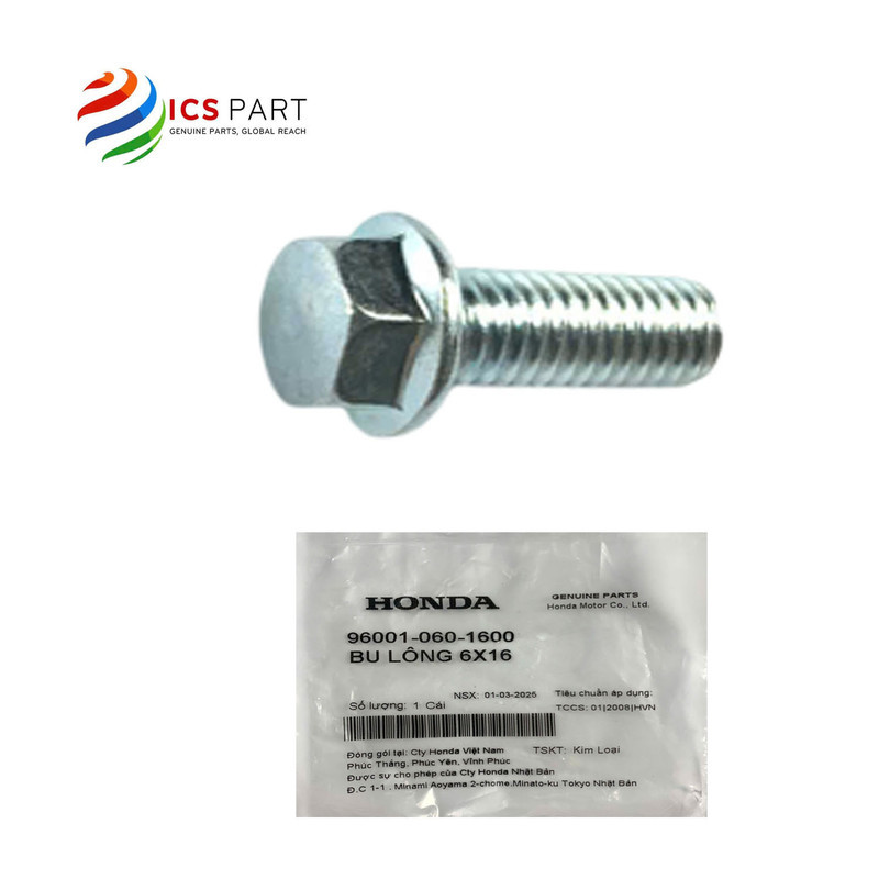 960010601600 |  Bu Lông  6x16   Honda