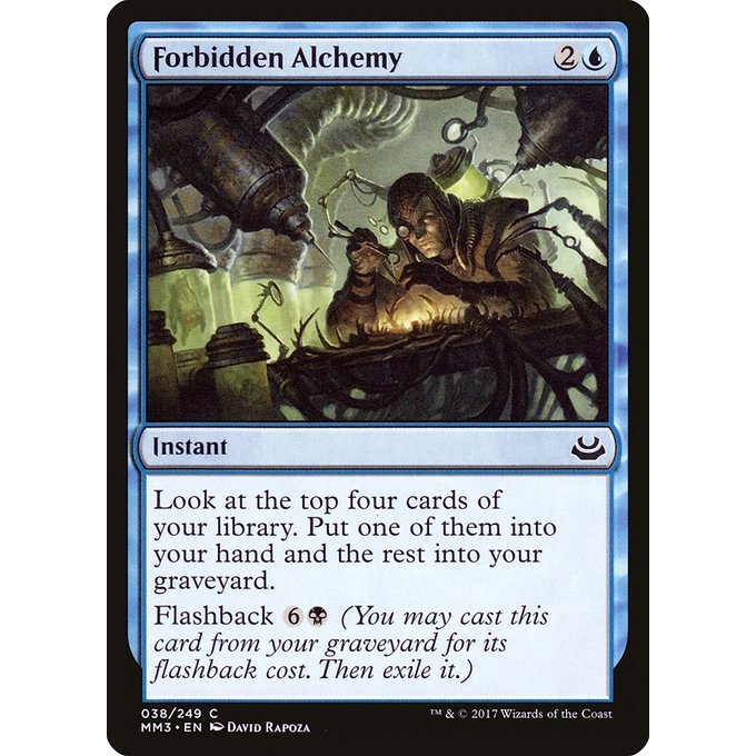 Magic: The Gathering - Modern Masters 2017 - Forbidden Alchemy (38)