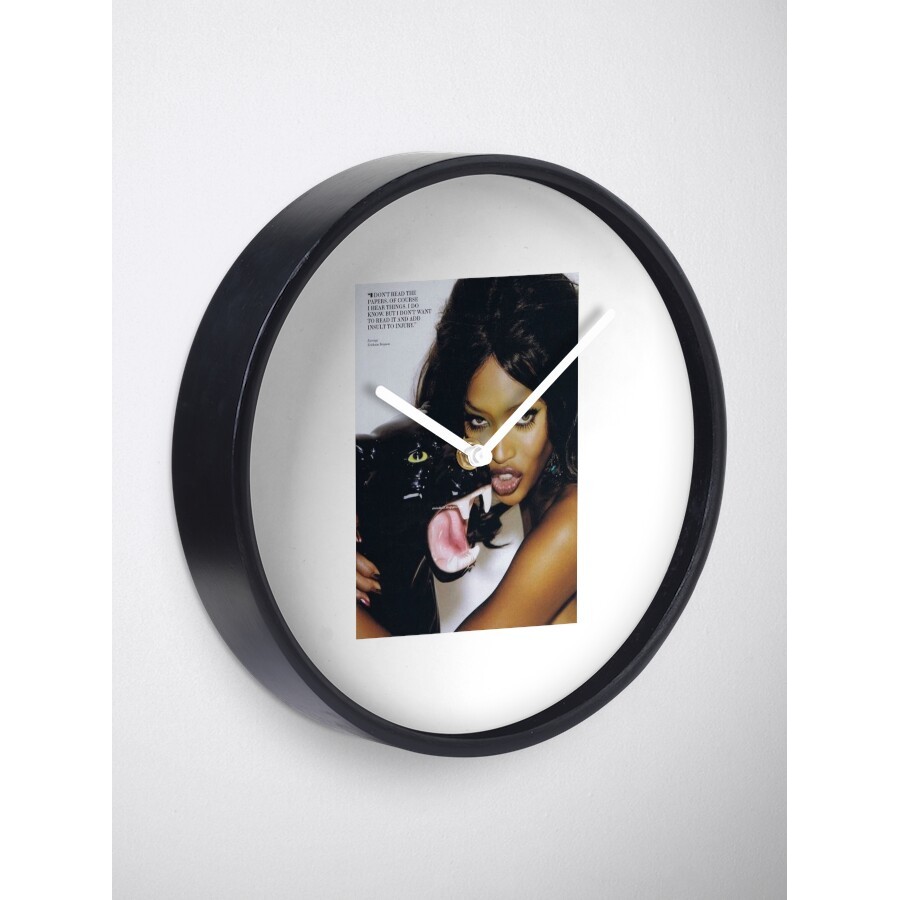 Đồng Hồ Decor - naomi campbell Clock
