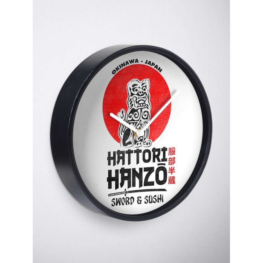 Đồng Hồ Decor - Hattori Hanzo Clock