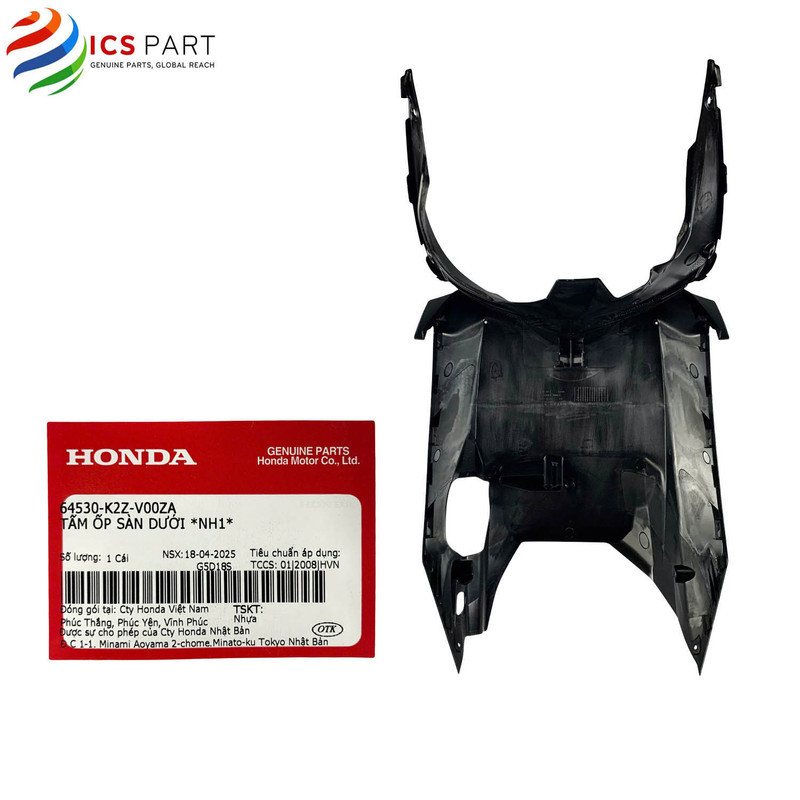 64530K2ZV00ZA |  Gầm, Tấm Ốp Sàn       Air Blade 160  2023 -2026 *NH1* Màu Đen Honda