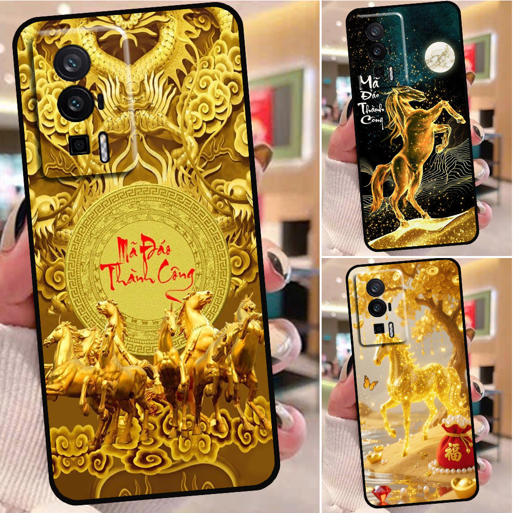 Ốp lưng Xiaomi Redmi K60 / K60 Pro / K60 Ultra in hình mã đáo may mắn