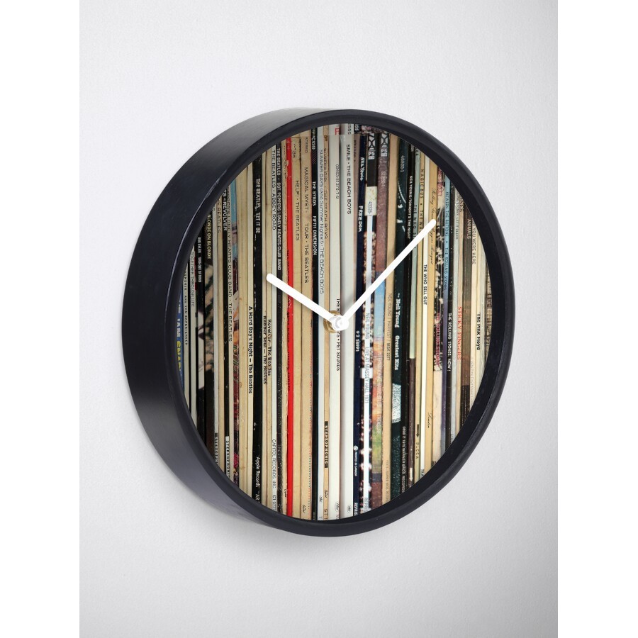 Đồng Hồ Decor - Classic Rock Vinyl Records Clock - Đồng hồ decor treo tường phong cách hiện đại
