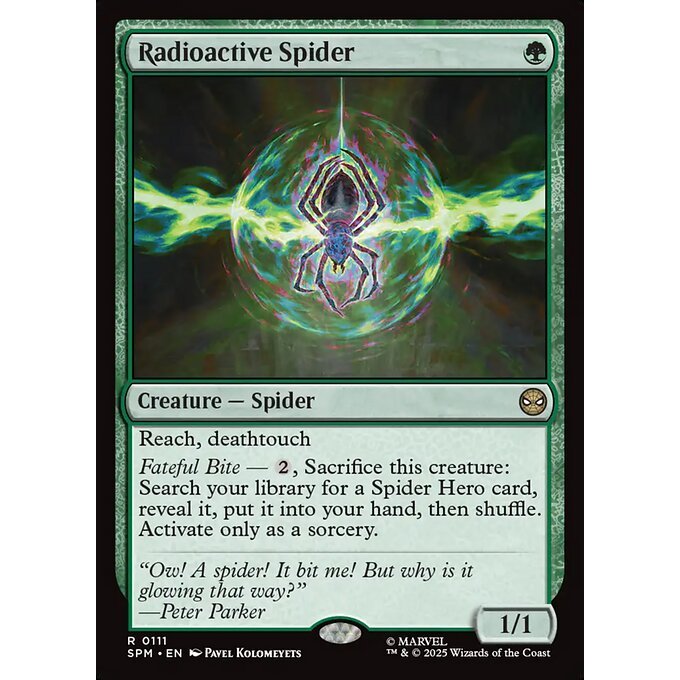 Magic: The Gathering - Marvel's Spider-Man - Radioactive Spider (111)