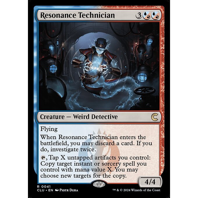 Magic: The Gathering - Ravnica: Clue Edition - Resonance Technician (41)