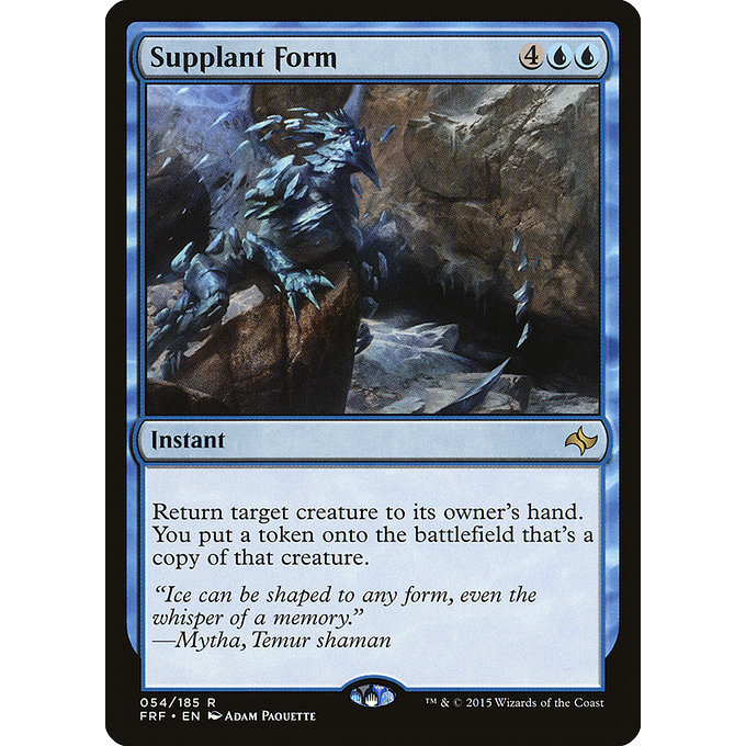 Magic: The Gathering - Fate Reforged - Supplant Form (54)