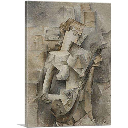 Cô gái với nghệ thuật vải Mandolin của Pablo Picasso 5 Deep